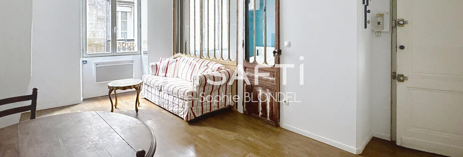 Appartement 2 Pièces 31 m² à vendre à Bordeaux (33000)