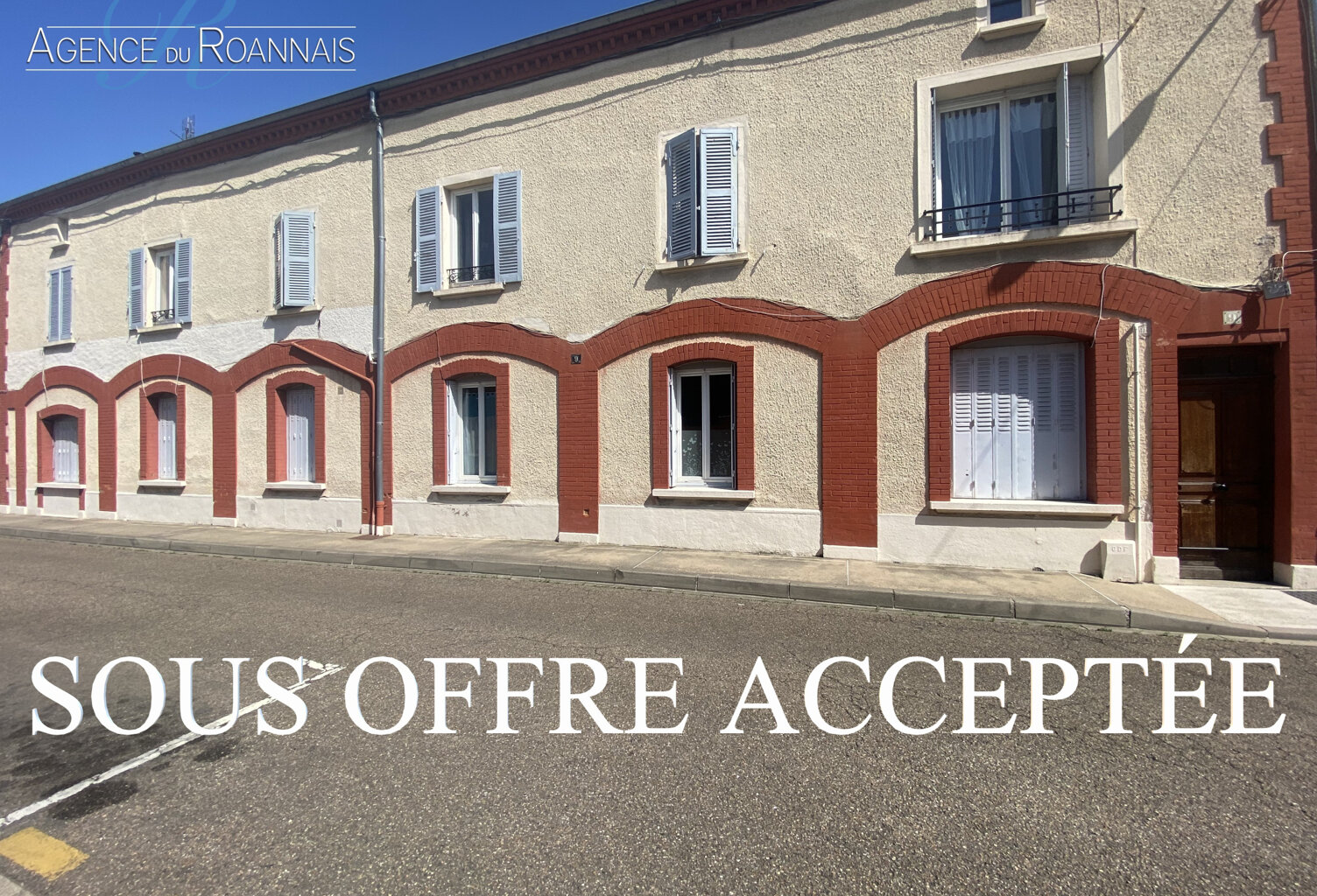 ROANNE, secteur mulsant, appartement loué en triplex avec te — photo 1