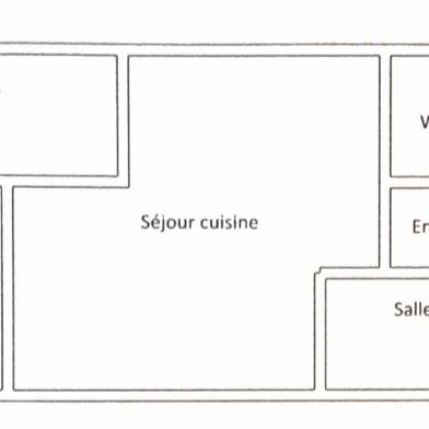 Appartement 3 pièces 58000 €