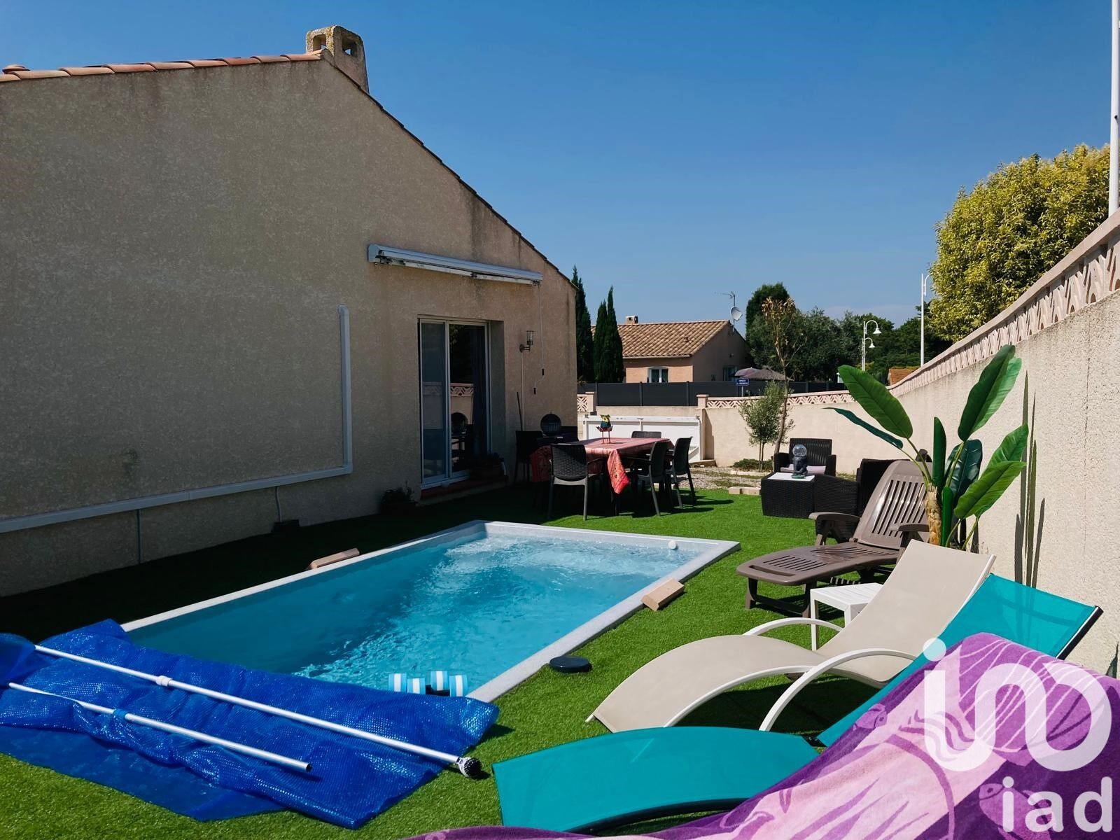 Salles-D-Aude - 95m² - 4p. - 3ch.