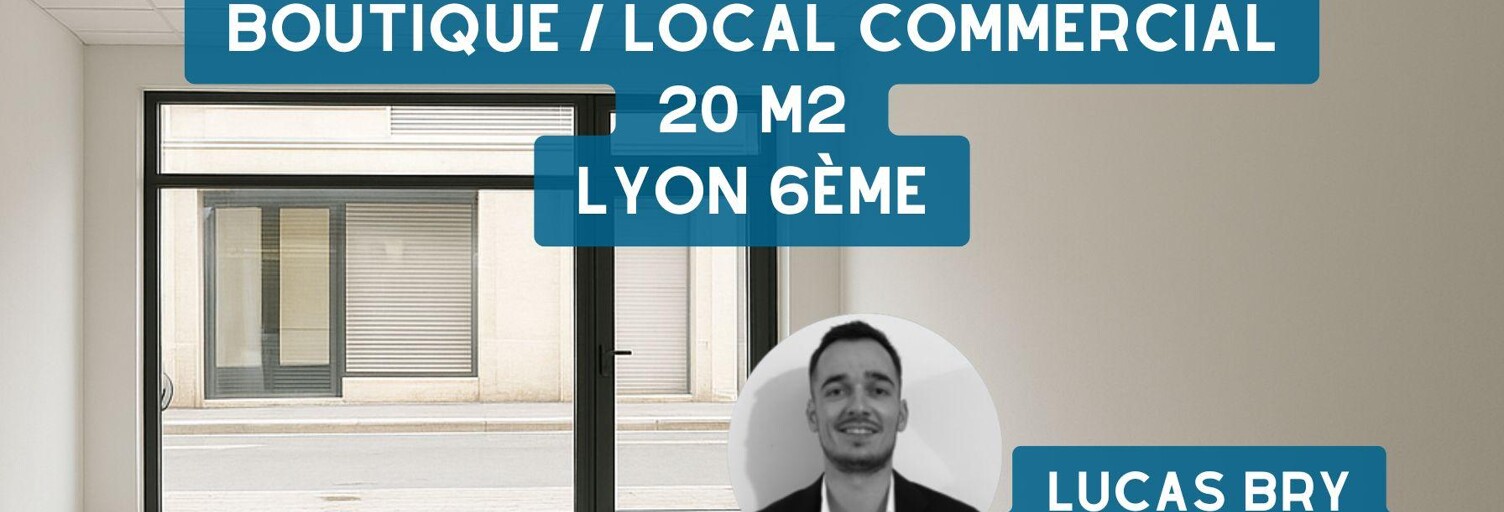 Commerce  20 m² à vendre à Lyon 6 (69006)
