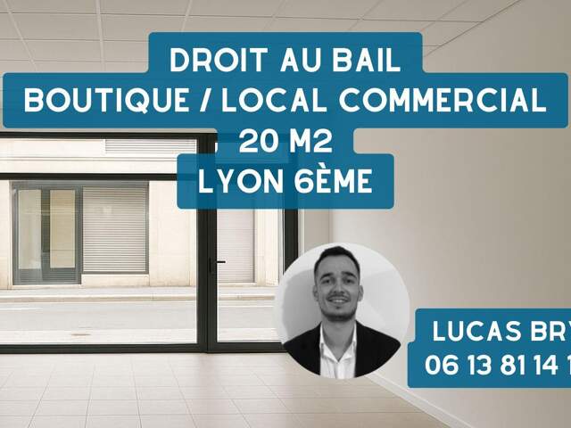 Vente Droit au bail 20 m&sup2; — photo du bien