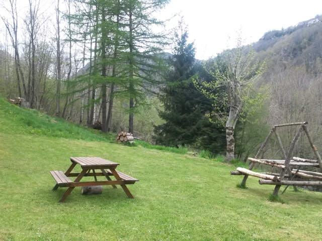 GRANGE AMENAGEE ET TERRAIN — photo du bien