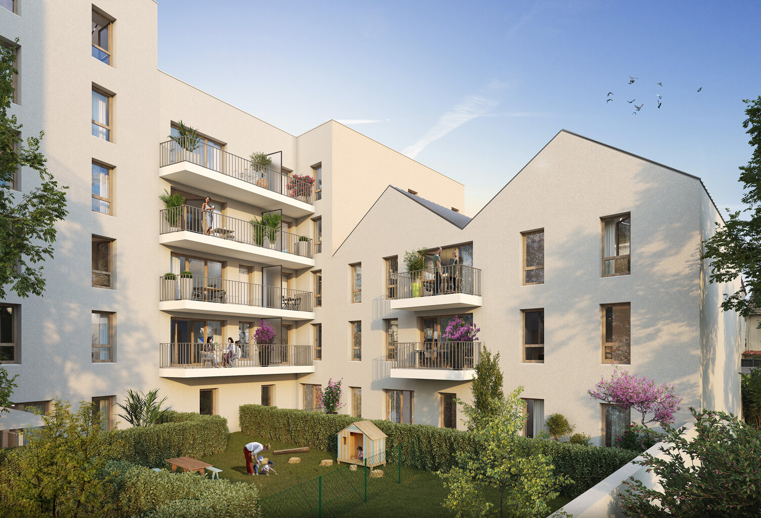 Vente programme neuf T1, T2, T3, T4 38 à 85 m² Stains (93240) — photo 1