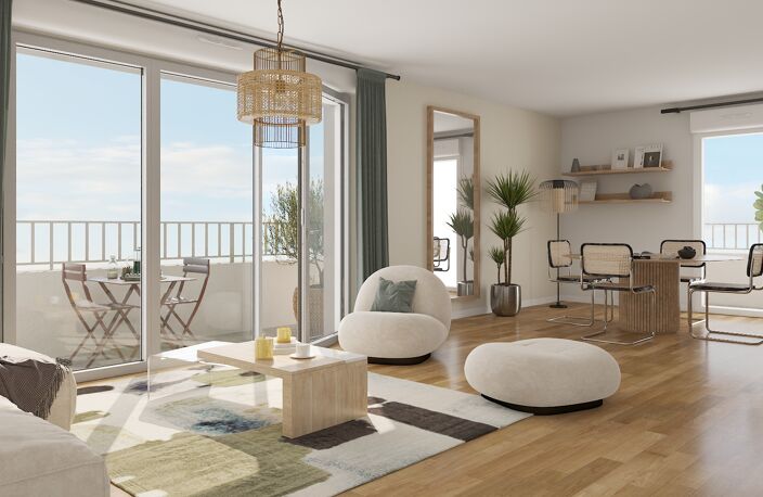 Vente programme neuf T1, T2, T3, T4 37 à 84 m² Stains (93240) — photo 3