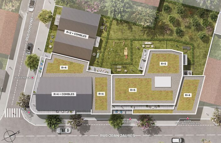 Vente programme neuf T1, T2, T3, T4 37 à 84 m² Stains (93240) — photo 5