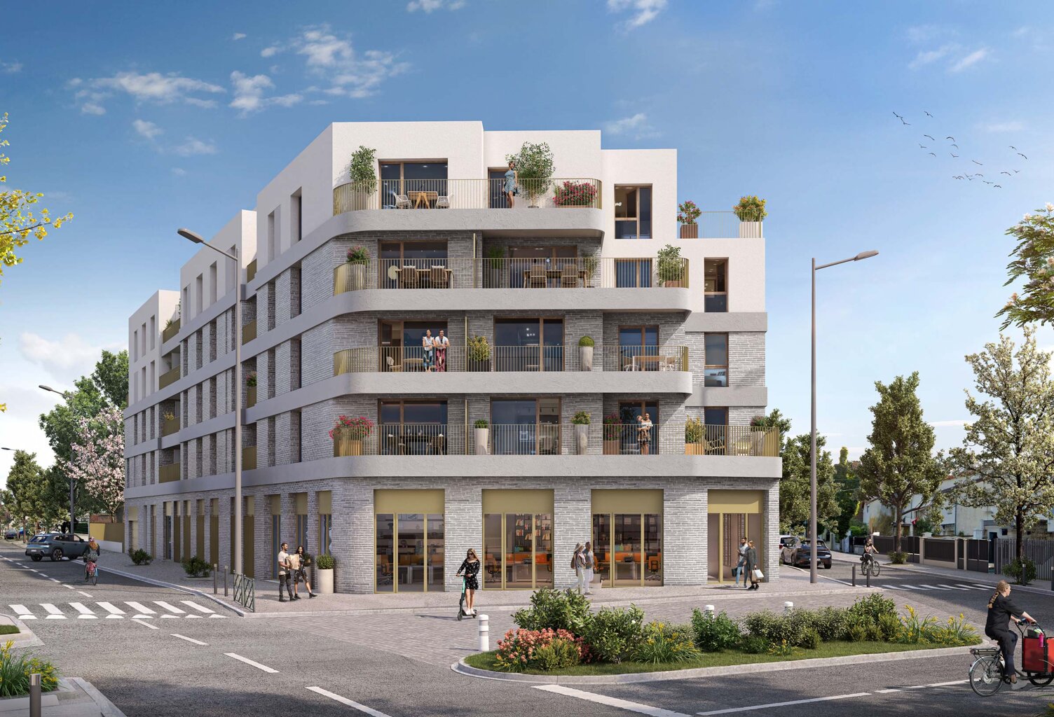 Vente programme neuf T2, T3, T4 40 à 79 m² Stains (93240) — photo 1
