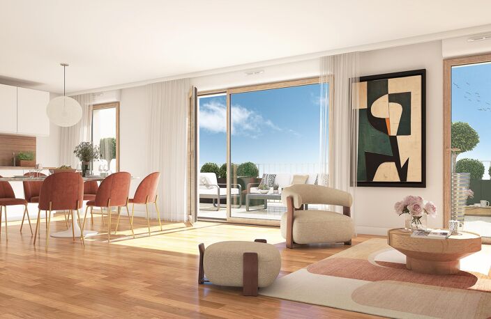 Vente programme neuf T2, T3, T4 40 à 79 m² Stains (93240) — photo 2