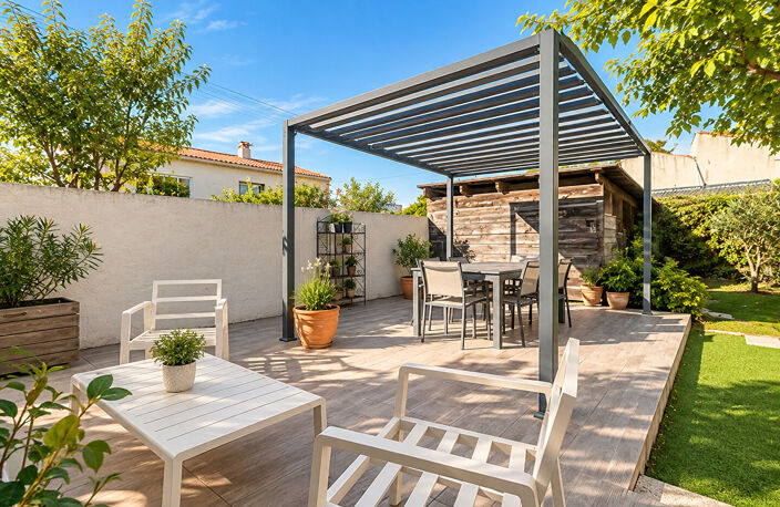 MARIGNANE ? MAISON DE PLAIN-PIED 120 M² ? 4 CHAMBRES ? TERRAIN 551 M² ? PANNEAUX SOLAIRES ? AU CALME — photo 3
