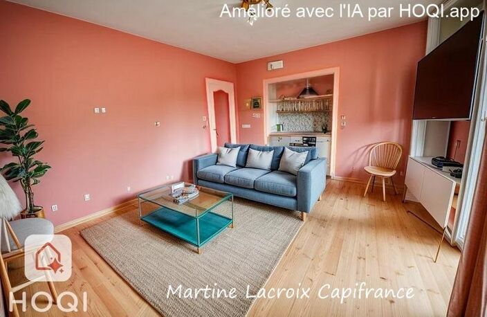 Dpt SARTHE (72), à vendre  LA FERTE BERNARD - APPARTEMENT  P3 de 52 m² — photo 2