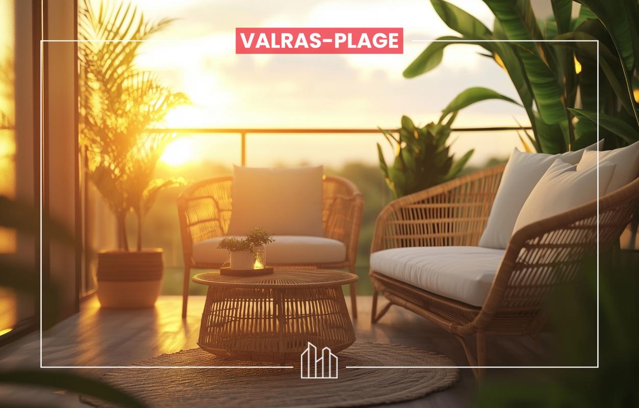 Appartement  T3 à vendre Valras-Plage 34350