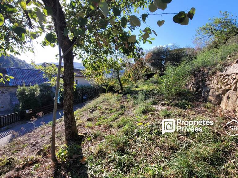 Proche Aubenas - Terrain constructible viabilisé 785 m² avec vue panoramique — photo 1