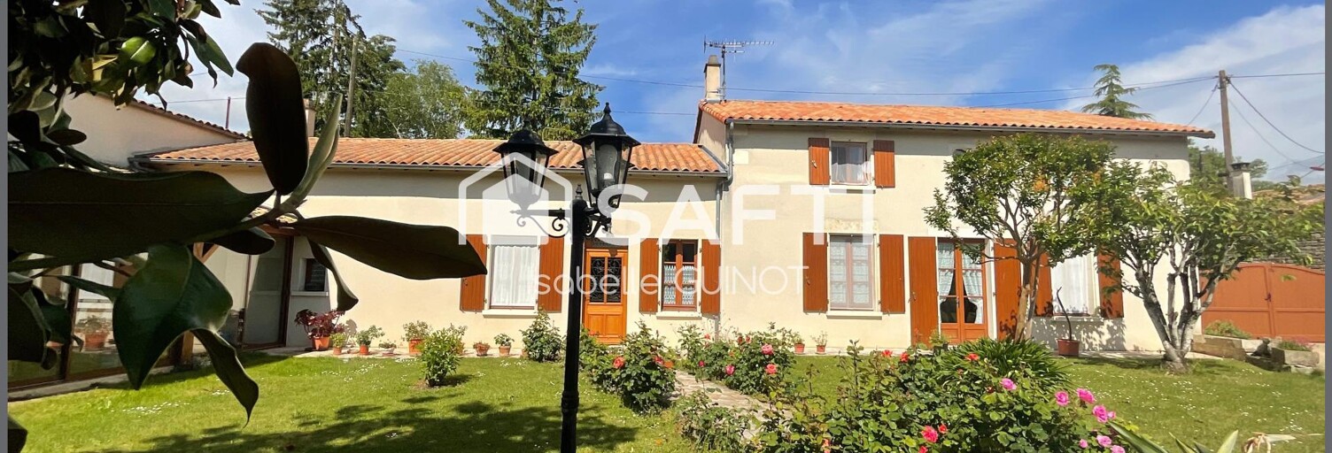 Maison 8 Pièces 172 m² à vendre à Chef-Boutonne (79110)