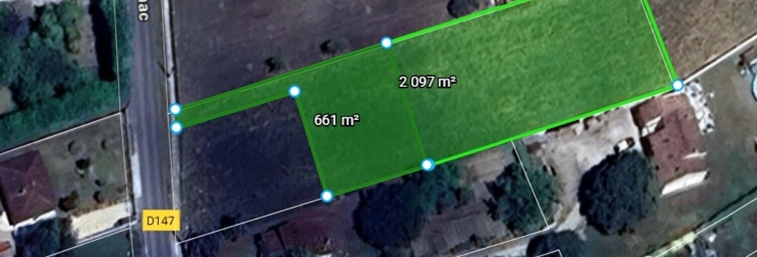 Terrain  2090 m² à vendre à Ars (16130)