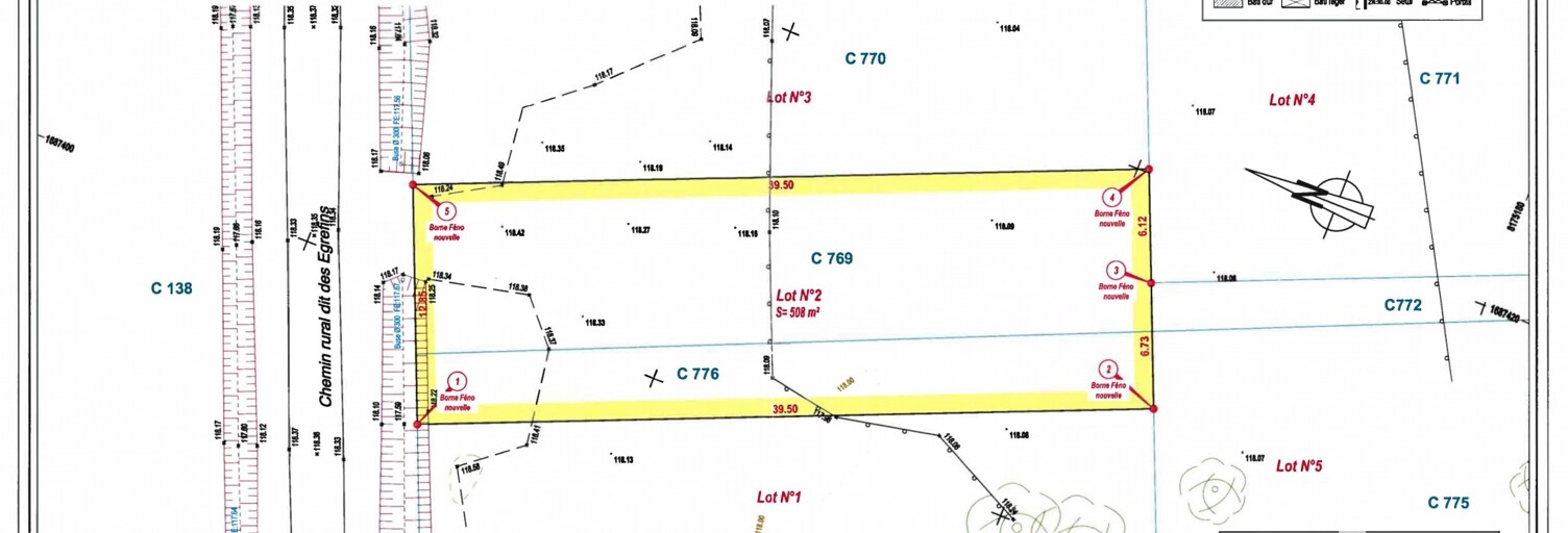 Terrain  508 m² à vendre à Neufmoutiers-en-Brie (77610)