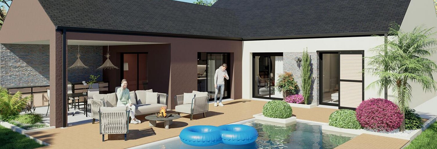 Maison 5 Pièces 92 m² à vendre à Le Petit-Fougeray (35320)