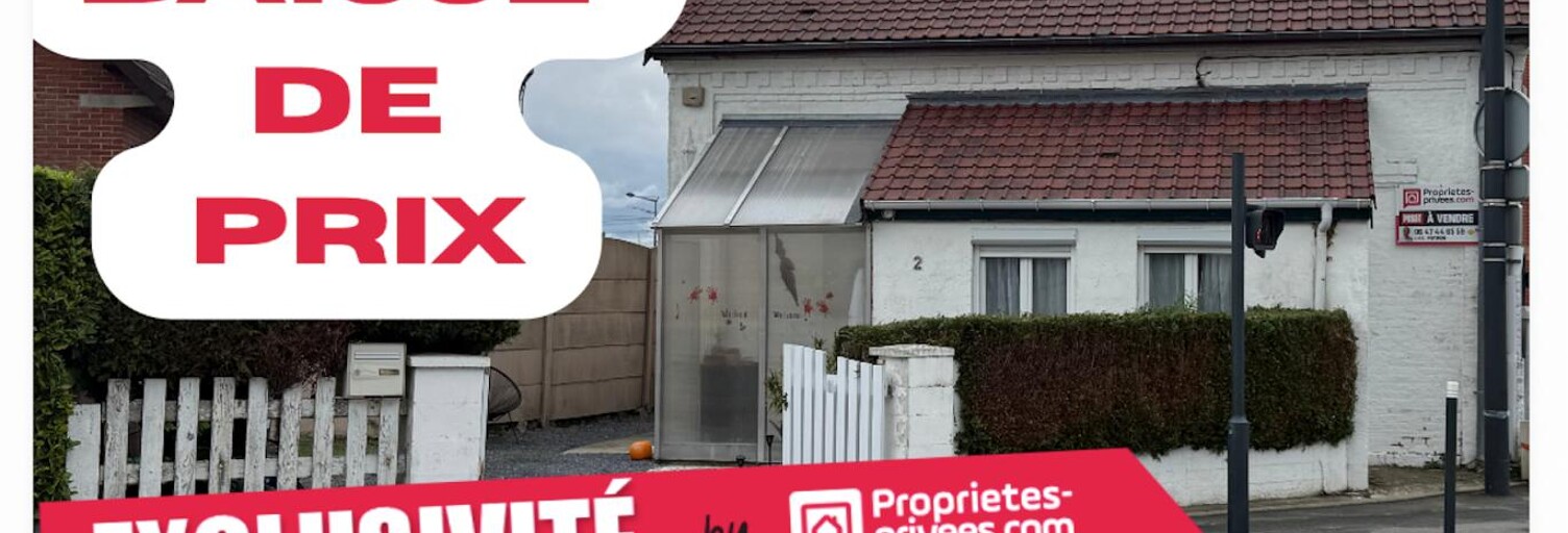 Maison 5 Pièces 70 m² à vendre à Hérin (59195)