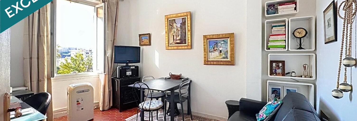 Appartement 2 Pièces 36 m² à vendre à Marseille 2 (13002)