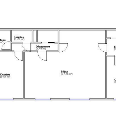 Appartement 3 pièces 199000 €