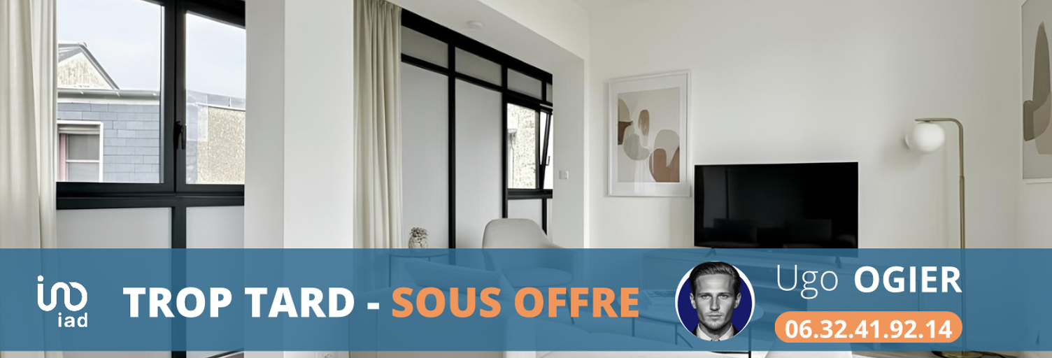Appartement 2 Pièces 40 m² à vendre à Saint-Malo (35400)