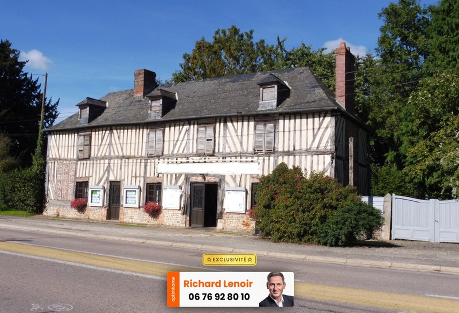 Ancien Relais de Poste à rénover au cœur de la Normandie — photo 1