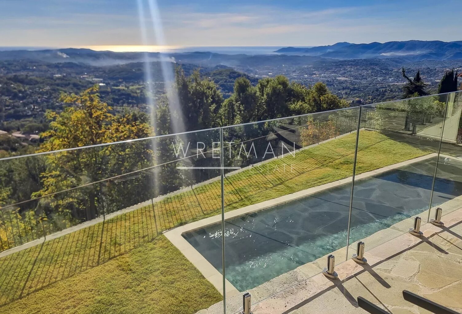 Villa moderne avec vue panoramique et piscine – Grasse — photo 1