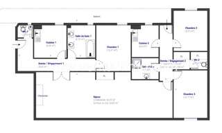 Appartement 5 Pièces 103 m² à vendre à Cannes (06150)