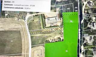 Terrain  5980 m² à vendre à Lussault-sur-Loire (37400)