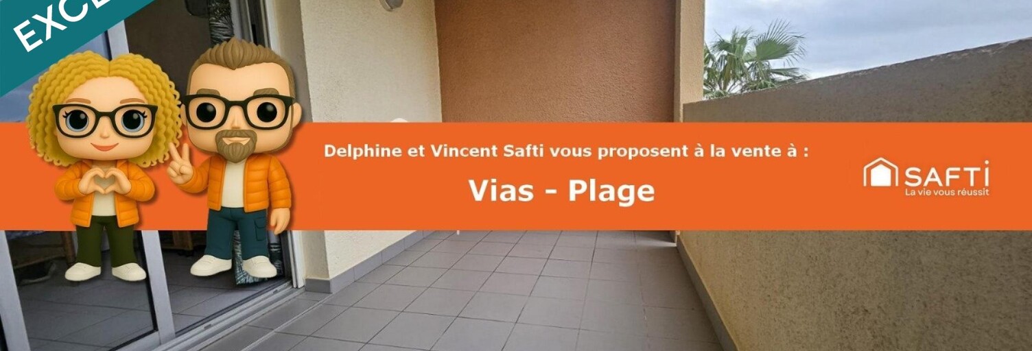 Appartement 3 Pièces 33 m² à vendre à Vias (34450)