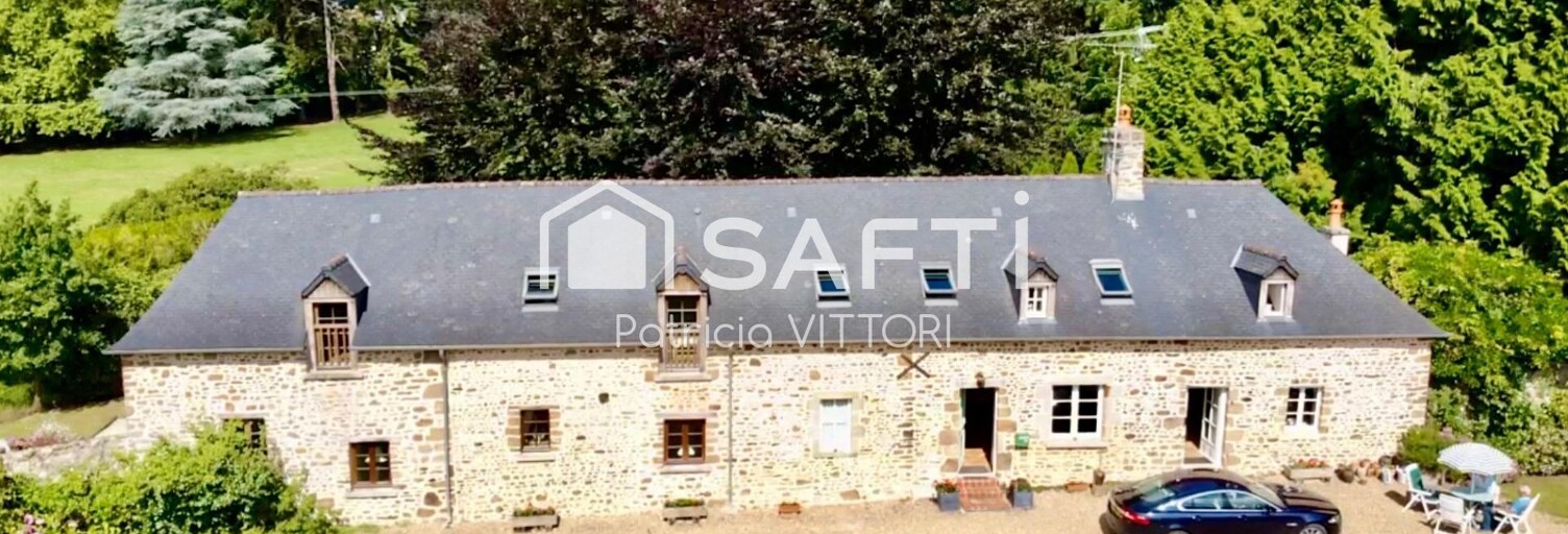 Maison 8 Pièces 222 m² à vendre à Saint-Pierre-des-Landes (53500)