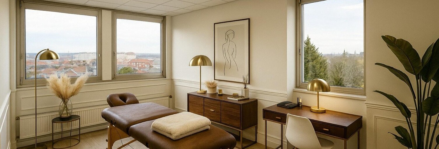 Bureau  16 m² à louer à Roubaix (59100)