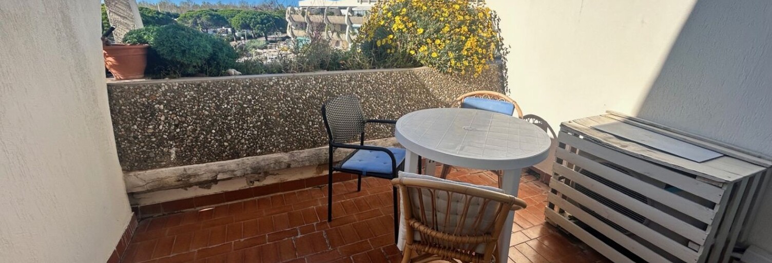 Appartement 1 Pièce 21 m² à vendre à Le Grau-du-Roi (30240)