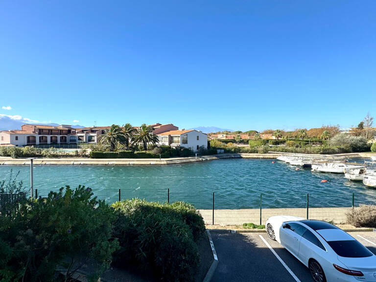 ACHAT - ST CYPRIEN PLAGE - APPARTEMENT VUE SUR LA MARINA  AVEC PISCINE — photo 1