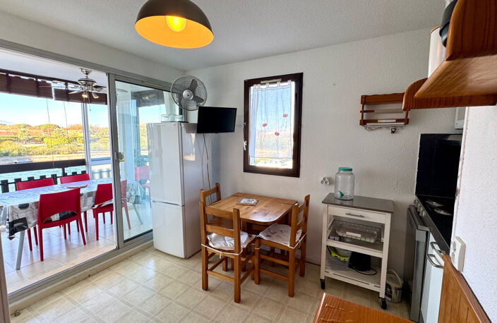 ACHAT - ST CYPRIEN PLAGE - APPARTEMENT VUE SUR LA MARINA  AVEC PISCINE — photo 4