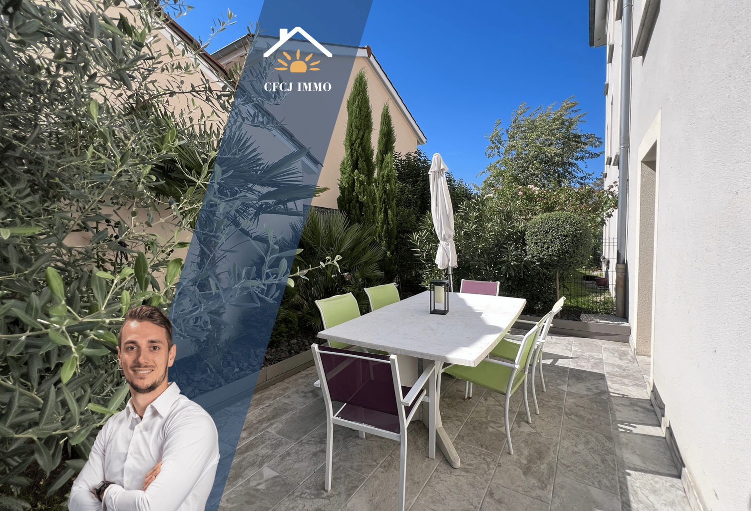 Appartement T3 Rez-de-Jardin Saint-Maurice-sur-Dargoire — photo 1