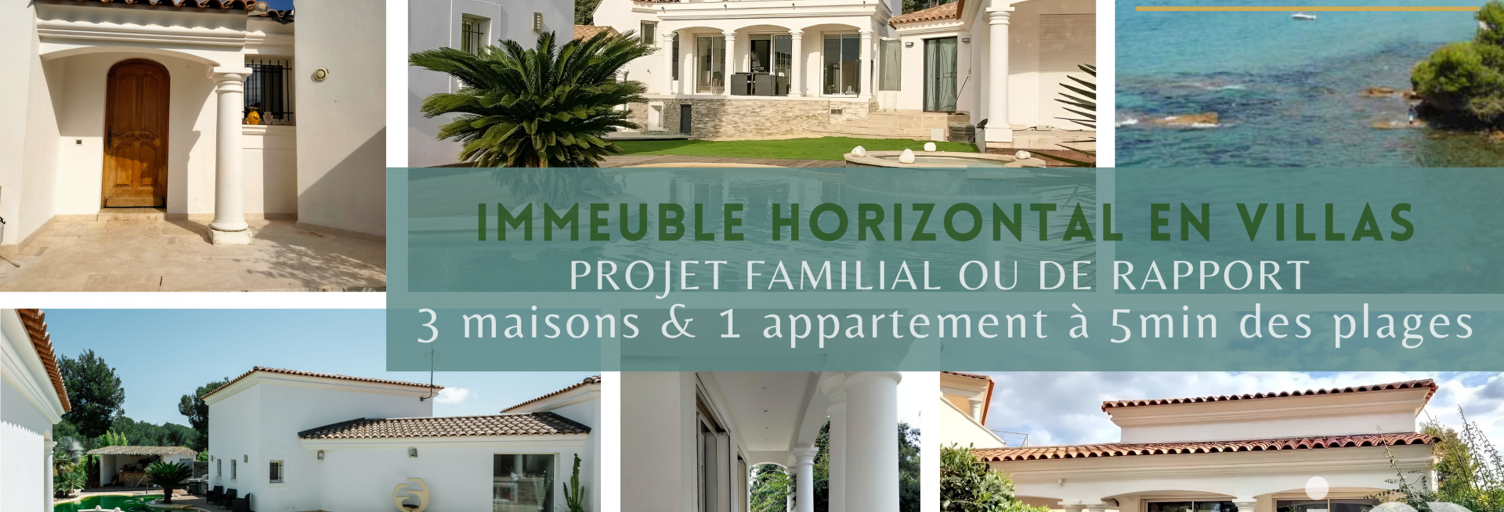 Immeuble  301 m² à vendre à Saint-Cyr-sur-Mer (83270)