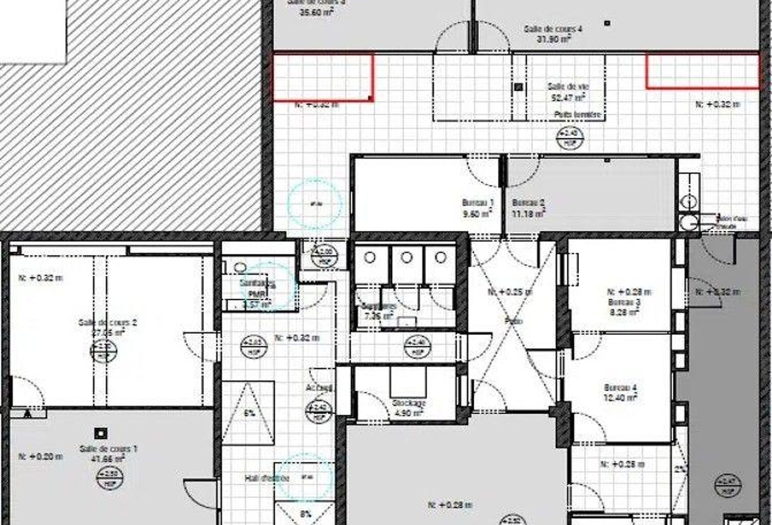 Vente Bureaux 375 m&sup2; — photo 1
