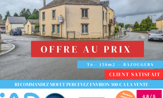 Maison 8 Pièces 158 m² à vendre à Bazougers (53170)
