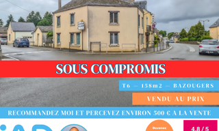 Maison 8 Pièces 158 m² à vendre à Bazougers (53170)