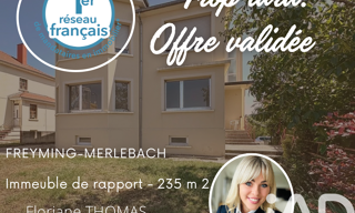Immeuble  235 m² à vendre à Freyming-Merlebach (57800)