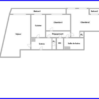 Appartement 3 pièces 249000 €