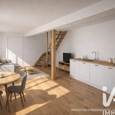 Maison 2 pièces 80000 €