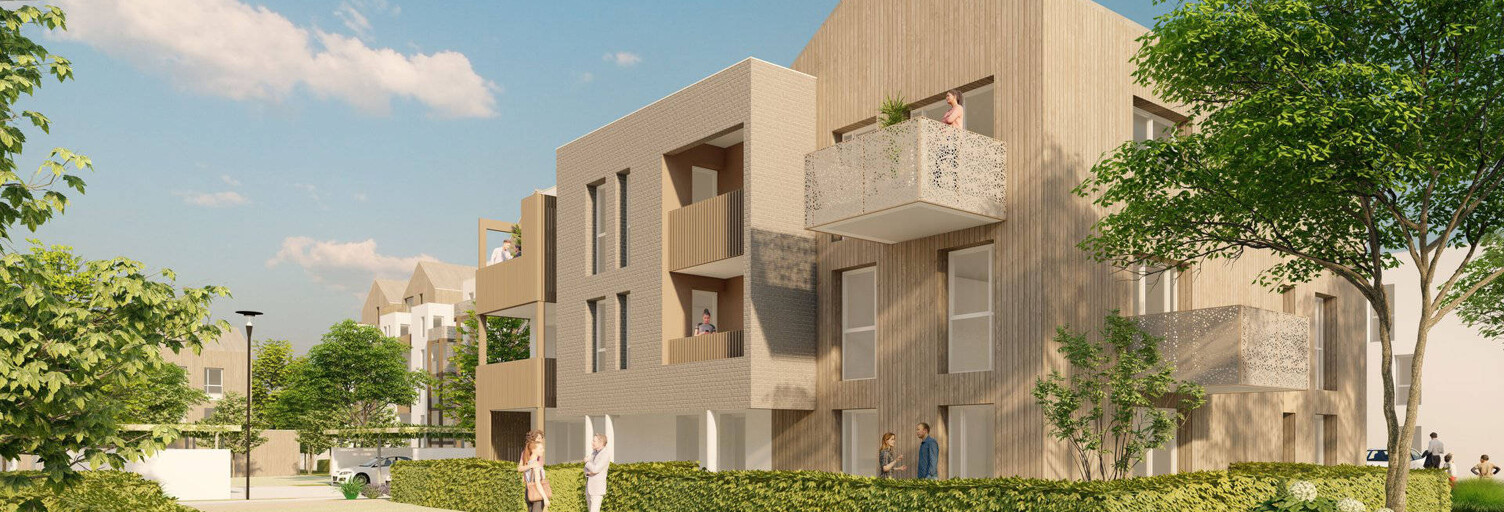 Appartement neuf T2, T3, T4 Pièce 40 à 79 m² à vendre à Tours (37000)