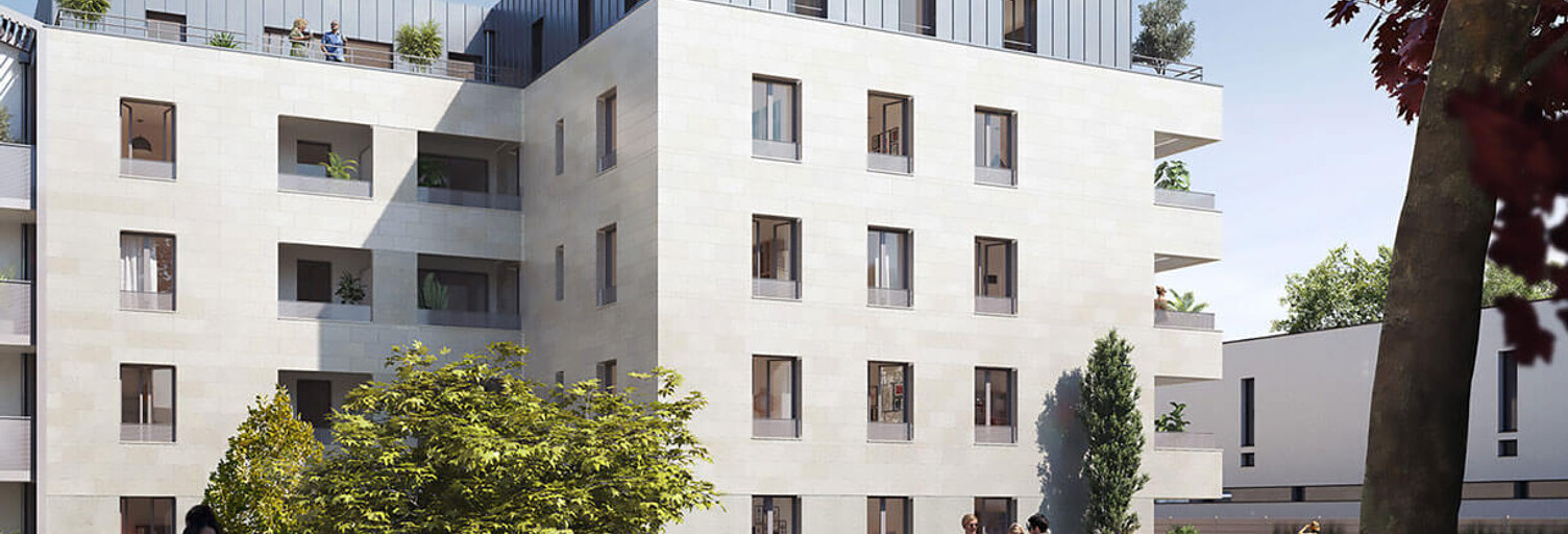 Appartement neuf T3, T4 Pièce 60 à 75 m² à vendre à Tours (37000)