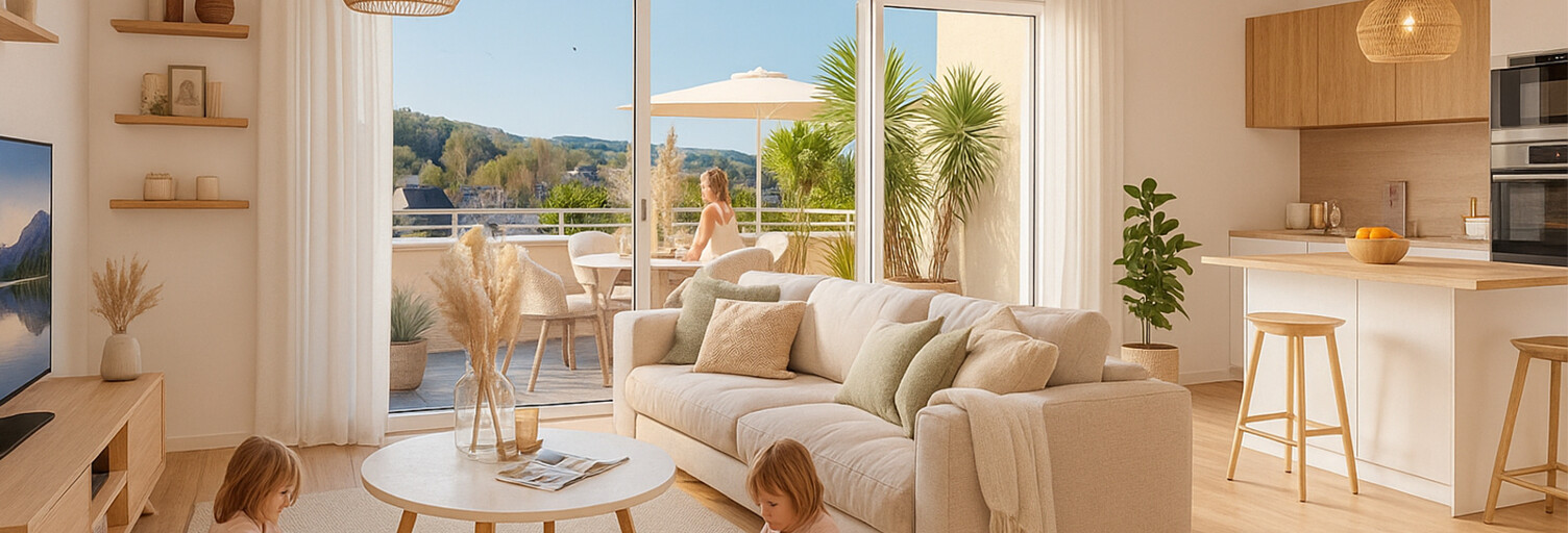 Appartement neuf T2, T3, T4 Pièce 40 à 75 m² à vendre à Duclair (76480)