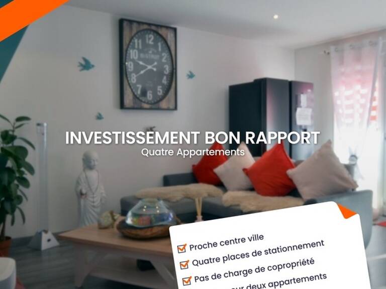 Ensemble de 4 logements à Lens – Idéal investisseur, rentabilité de 8% — photo 1