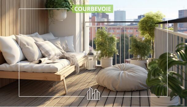 Appartement 4 pièces  à vendre Courbevoie 92400
