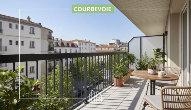 Appartement 2 pièces  à vendre Courbevoie 92400