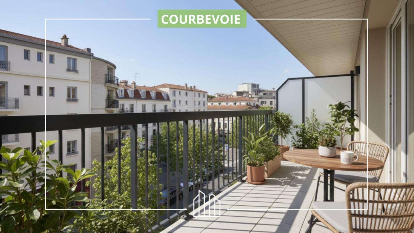 À DEUX PAS DE LA DÉFENSE  Appartement neuf Courbevoie 92400
