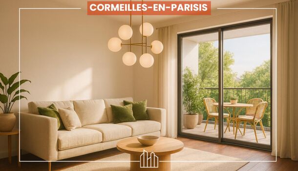 Appartement 2 pièces  à vendre Cormeilles-en-Parisis 95240